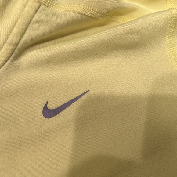 Nike Yellow Half-Zip Pullover - Picture 2 of 4